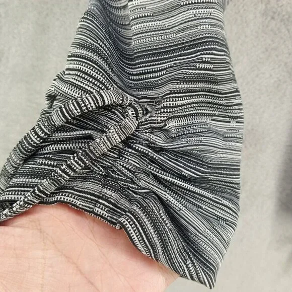 BROOKS Capri Legging M(8-10)Activewear Gray Pull on Spandex Casual Drawstring - Picture 5 of 11